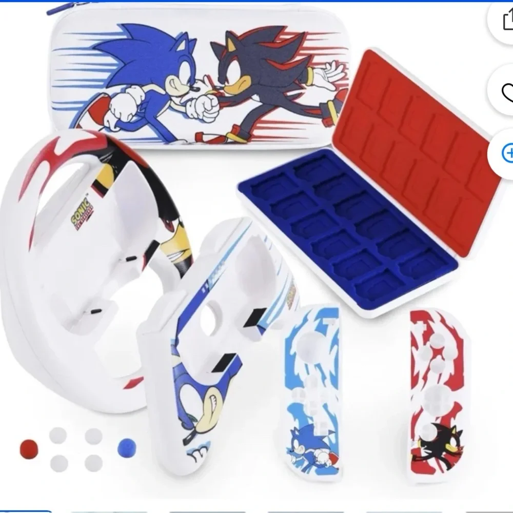 Sonic the Hedgehog Switch Gaming Controller 14pc Set